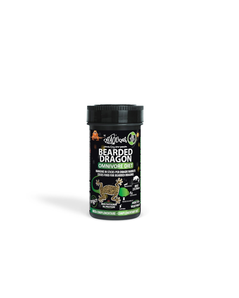 HAQUOSS BEARDED DRAGON OMNIVORE DIET 1000ml/240gr